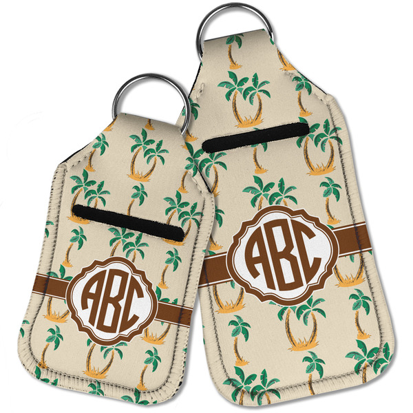 Palm Trees Sanitizer Holder Keychain - Parent Main