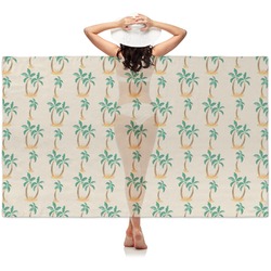 Palm Trees Sheer Sarong
