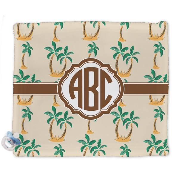 Custom Palm Trees Security Blankets - Double Sided (Personalized)