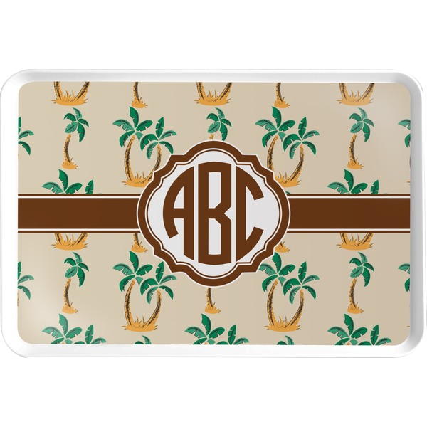 Custom Palm Trees Serving Tray (Personalized)