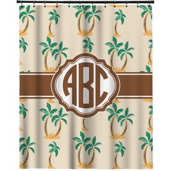 Palm Trees Extra Long Shower Curtain - 70"x84" (Personalized)