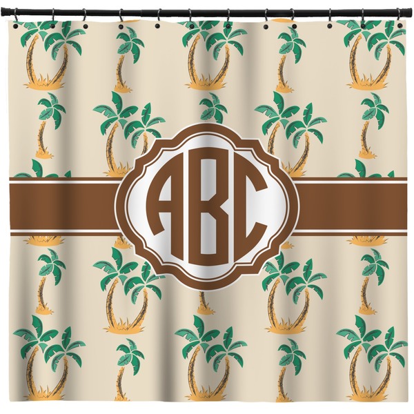 Custom Palm Trees Shower Curtain - Custom Size (Personalized)
