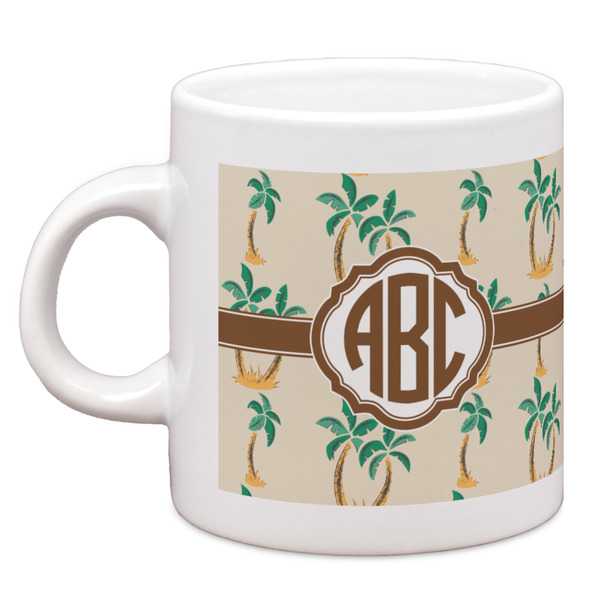Custom Palm Trees Espresso Cup (Personalized)