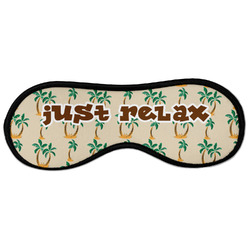Palm Trees Sleeping Eye Masks - Large (Personalized)