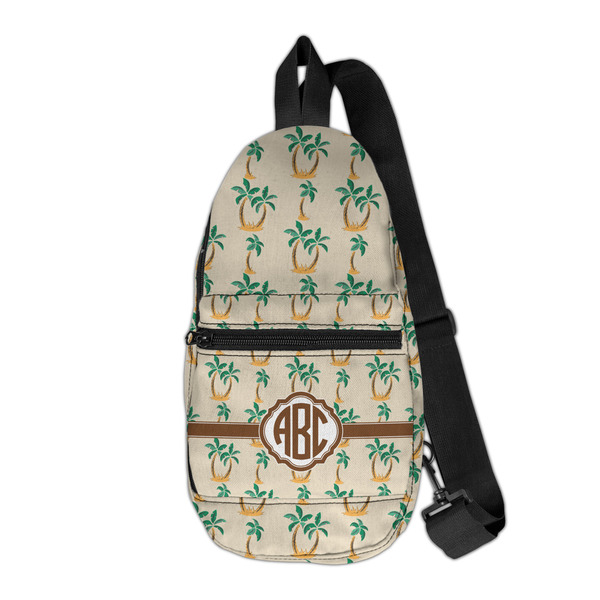 Custom Palm Trees Sling Bag (Personalized)