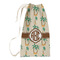 Palm Trees Small Laundry Bag - Front View