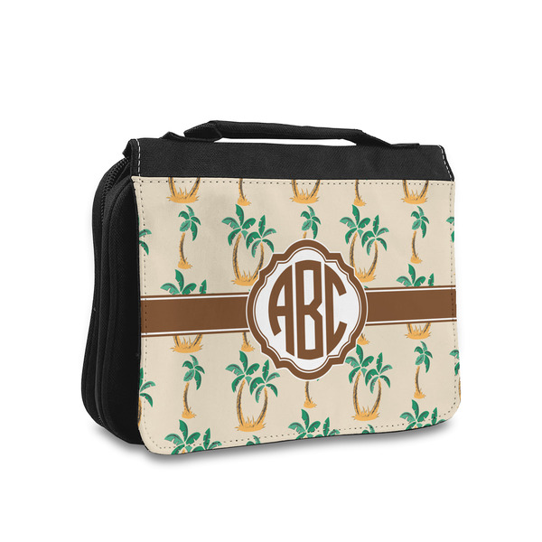 Custom Palm Trees Toiletry Bag - Small (Personalized)