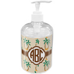 Palm Trees Acrylic Soap & Lotion Bottle (Personalized)
