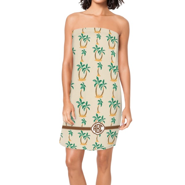 Custom Palm Trees Spa / Bath Wrap (Personalized)