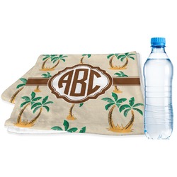 Palm Trees Sports & Fitness Towel (Personalized)