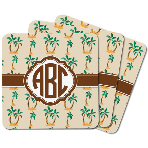 Palm Trees Square Fridge Magnet - MAIN