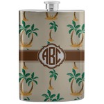 Palm Trees Stainless Steel Flask (Personalized)
