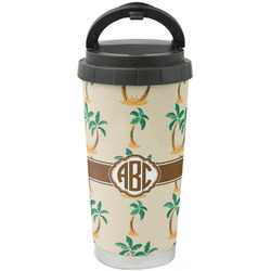 Palm Trees Stainless Steel Coffee Tumbler (Personalized)