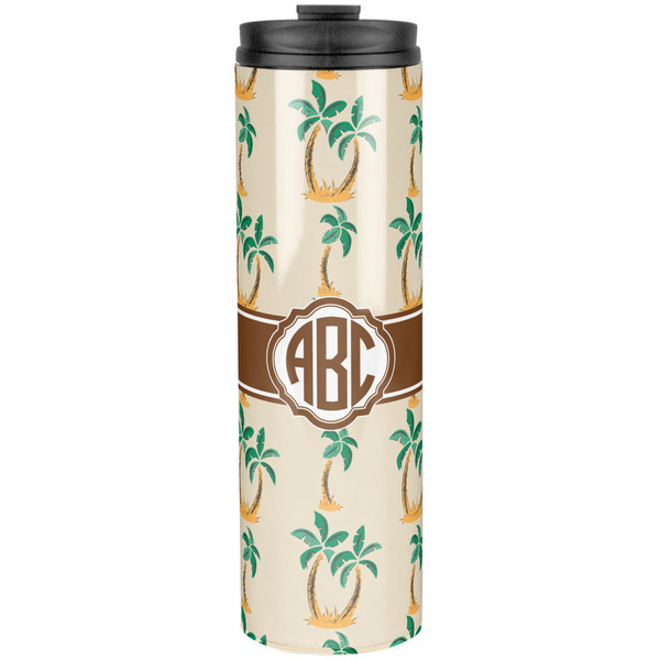 Custom Palm Trees Stainless Steel Skinny Tumbler - 20 oz (Personalized)