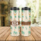 Palm Trees Stainless Steel Tumbler - Lifestyle