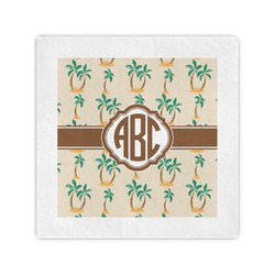 Palm Trees Standard Cocktail Napkins (Personalized)