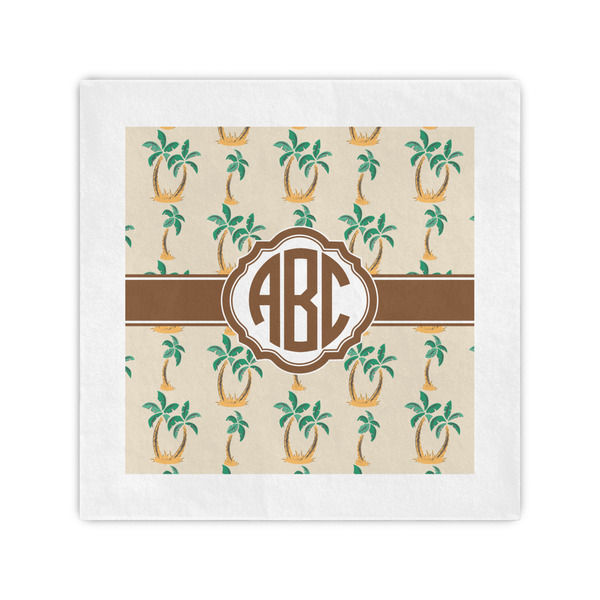 Custom Palm Trees Standard Cocktail Napkins (Personalized)