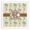 Palm Trees Paper Dinner Napkin - Front View