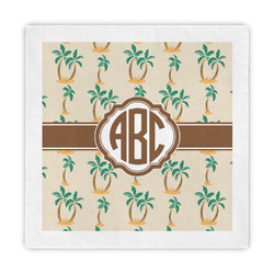 Palm Trees Decorative Paper Napkins (Personalized)