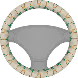Palm Trees Steering Wheel Cover (Personalized)