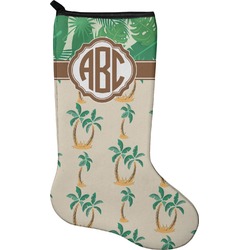 Palm Trees Holiday Stocking - Single-Sided - Neoprene (Personalized)