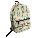 Palm Trees Student Backpack (Personalized)