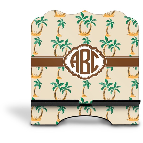 Palm Trees Stylized Tablet Stand - Front without iPad