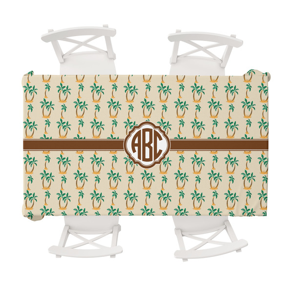 Custom Palm Trees Tablecloth - 58"x102" (Personalized)