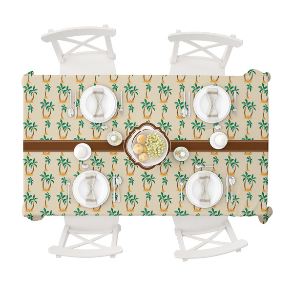 Palm Trees Tablecloths (58"x102") - TOP VIEW