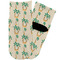 Palm Trees Toddler Ankle Socks - Single Pair - Front and Back