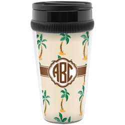 Palm Trees Acrylic Travel Mug without Handle (Personalized)