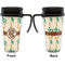 Palm Trees Travel Mug with Black Handle - Approval