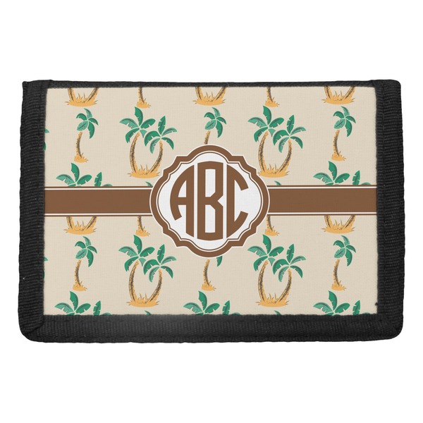 Custom Palm Trees Trifold Wallet (Personalized)