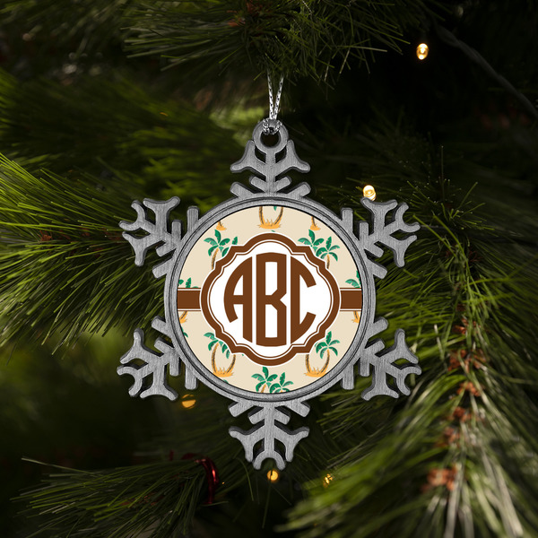 Palm Trees Vintage Snowflake - (LIFESTYLE)