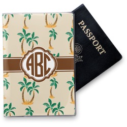 Palm Trees Vinyl Passport Holder (Personalized)