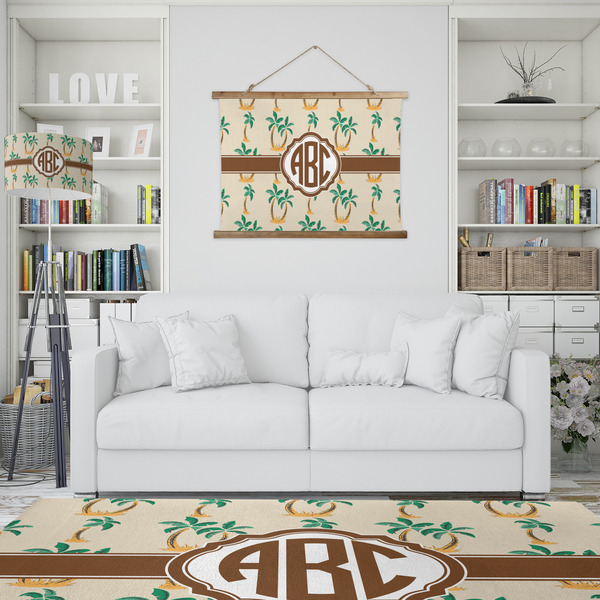 Palm Trees Wall Hanging Tapestry - IN CONTEXT