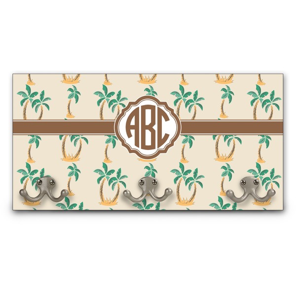 Custom Palm Trees Wall Mounted Coat Rack (Personalized)