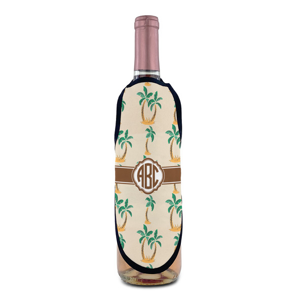 Palm Trees Wine Bottle Apron - IN CONTEXT