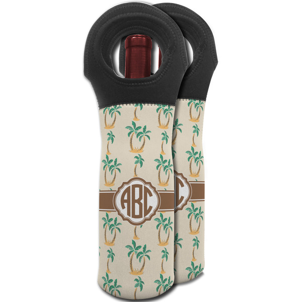 Palm Trees Wine Tote Bag - MAIN