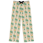 Palm Trees Womens Pajama Pants - S