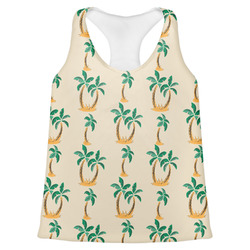 Palm Trees Womens Racerback Tank Top - X Small