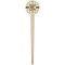 Palm Trees Wooden 4" Food Pick - Round - Single Pick