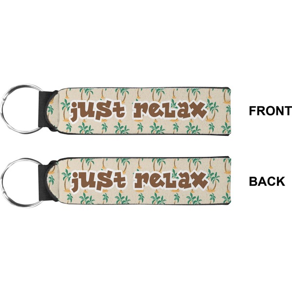 Palm Trees Wristlet (Front + Back)