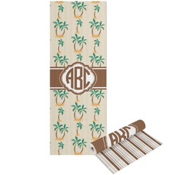 Palm Trees Yoga Mat - Printed Front and Back (Personalized)