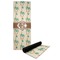 Palm Trees Yoga Mat with Black Rubber Back Full Print View