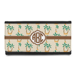 Palm Trees Leatherette Ladies Wallet (Personalized)