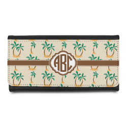 Palm Trees Leatherette Ladies Wallet (Personalized)