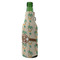 Palm Trees Zipper Bottle Cooler - ANGLE (bottle)