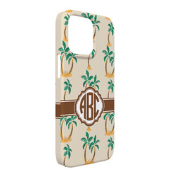 Palm Trees iPhone Case - Plastic - iPhone 13 Pro Max (Personalized)