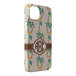 Palm Trees iPhone Case - Plastic - iPhone 14 Pro Max (Personalized)
